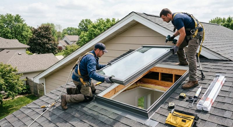 Roof Skylight Installation in Redmond, WA
