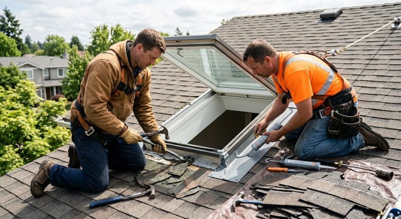 Skylight Leak Repair in Santa Rosa, CA